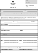 Application Form V1310