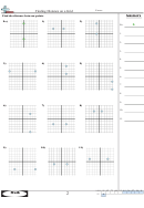 Finding Distance On A Grid Worksheet