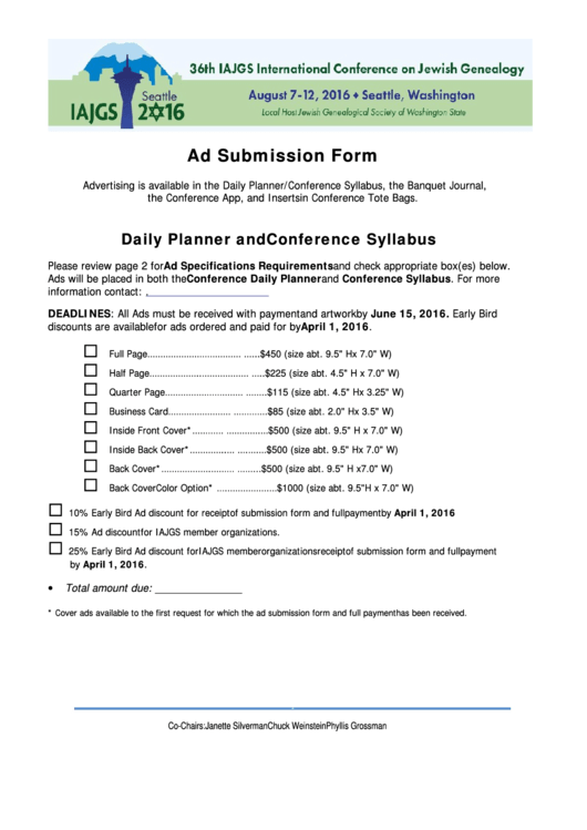 Daily Planner And Conference Syllabus Printable pdf