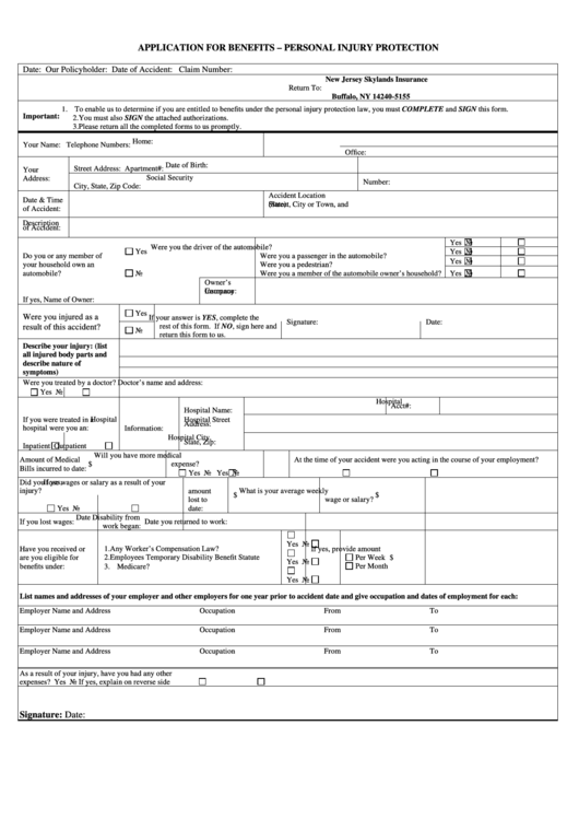 Top 5 Pip Form Templates Free To Download In PDF Format