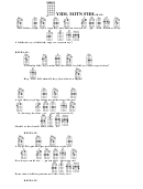 Chord Chart - Yidl Mitn Fidl(Bar) Printable pdf