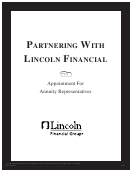 Form La02298 - Partnering With Lincoln Financial