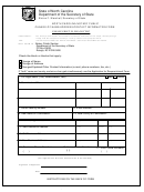 State Of North Carolina Department Of The Secretary Change Of Name Form