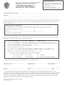 Abawd Work Program Requirement Medical Report Form