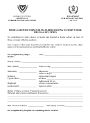 Medical Report Form For Seafarers Serving On Ilo