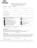 Withdrawal From College Form
