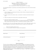 Form R-1310 - Certificate Of Sales Tax Exemption Exclusion For Use By Qualified Vehicle Lessors