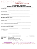 Emergency Contact Form