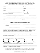 Cyo Parental Permission And Health Authorization Form
