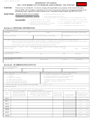 Form Uh Wh-1 - Wh-1 Statement Of Citizenship And Federal Tax Status - University Of Hawaii