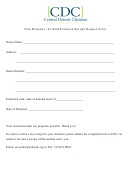 Nonmonetary In Kind Donation Receipt Request Form