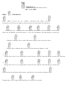 Things(Bar)-Bobby Darin Chord Chart Printable pdf