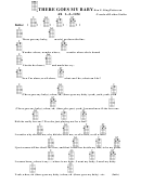 There Goes My Baby - Ben E. King/patterson Chord Chart