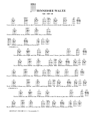 Tennessee Waltz Chord Chart Printable pdf