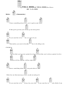 Tell Her (Or Tell Him) Bert Berns Chord Chart Printable pdf