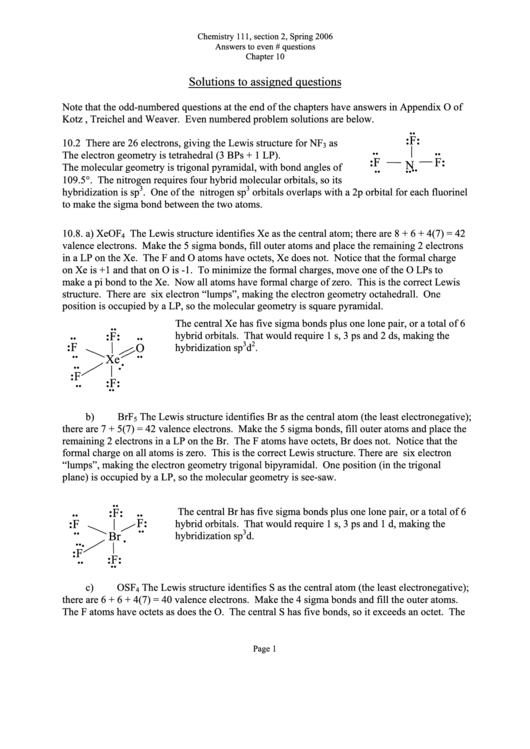 Molecular Structure Information Sheet Printable pdf