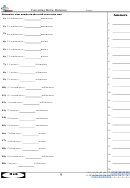 Converting Metric Distances Worksheet With Answer Key