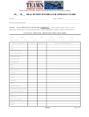 Health Services/health Appraisal Form