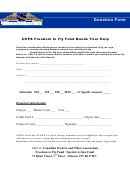 Freedom To Fly Donation Form