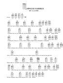 Single Saddle Chord Chart Printable pdf