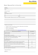 Repair Request Form & Checklist