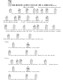 Sh-Boom (Life Could Be A Dream) (Bar) - Keyes/feaster/feaster/mcrae/edwards Chord Chart Printable pdf