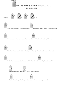 Palisades Park (Bar) - Chuck Barris Chord Chart Printable pdf