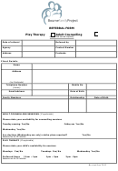 Referral Form Play Therapy Adult Counselling Printable pdf