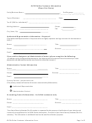 Ojcin Online Customer Information Form