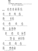 Nice And Easy - Lew Spence/alan Bergman Chord Chart Printable pdf
