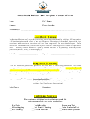 Anesthesia Release And Surgical Consent Form