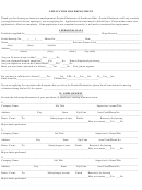 Application For Employment - Goodwill Industries Of Northwest Ohio