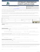 Veterans Preference Points Application Form - City Of Marshall Mn