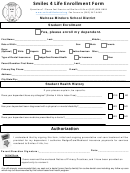 Smiles 4 Life Enrollment Form Printable pdf