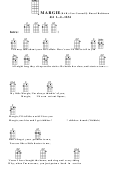 Chord Chart - Con Conrad/j. Russel Robinson - Margie(Bar) Printable pdf