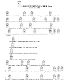Chord Chart - Love Potion Number 9(Bar) Printable pdf