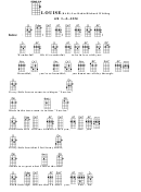 Chord Chart - Leo Robin/richard Whiting - Louise (Bar) Printable pdf