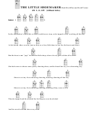 Chord Chart - Rudi Revil/parsons/korb/turner - The Little Shoemaker Printable pdf