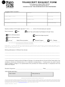 Transcript Request Form - Niagara College
