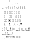 Chord Chart - Irving Berlin - Lazy (Bar) Printable pdf