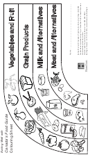 Canada's Food Guide Coloring Sheet