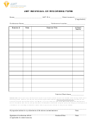 Amt Individual Ce Recording Form