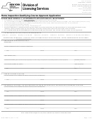 Form Dos-1698-f-a - Home Inspection Qualifying Course Approval Application
