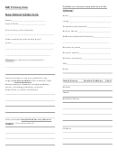 Bw Primary Care New Patient Intake Form