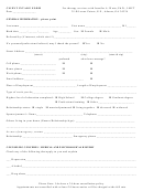 New Client Intake Form