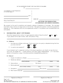 Form Dr-100 - Petition For Dissolution Of Marriage (no Minor Children)