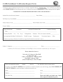 Uapb Enrollment Verification Request Form