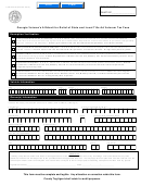 Georgia Form Mv-30 - Georgia Veteran's Affidavit For Relief Of State And Local Title Ad Valorem Tax Fees
