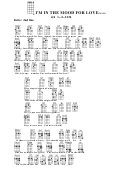 I'm In The Mood For Love (bar) Chord Chart