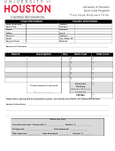 Purchase Request Form - University Of Houston